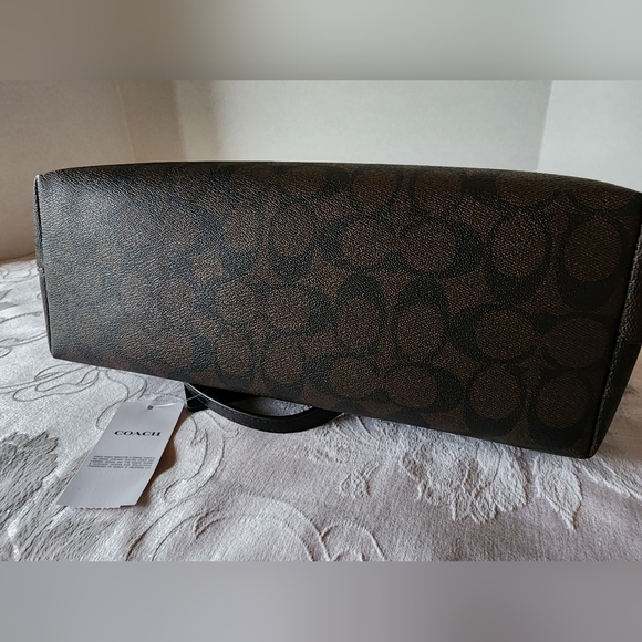 ✨️NWT Coach 2FER✨️Signature Zip Top Tote (2024) & Matching Wristlet - Picture 10 of 12